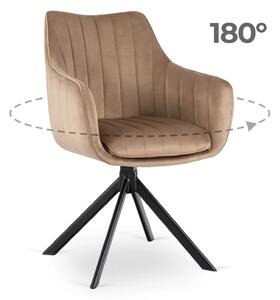 Jídelní židle Mamba (béžová). Akce -10%