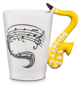 Hudební hrnek – Saxofon - 959 - 381