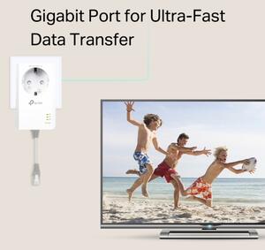 TP-Link - Gigabitová průchozí Powerline sada Wi-Fi