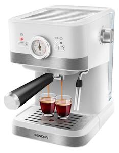 Sencor - Pákový kávovar espresso 1050W/230V bílá/matný chrom