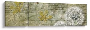 Obraz - Pampelišky unášené větrem (170x50 cm)