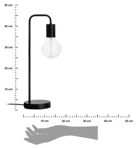 DekorStyle Stolní lampa Keli černá 45 cm