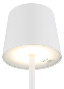 Globo 58482W-LED Stm. ven. nab. dot. stolní lampa VAN. 2W/5V 2200mAh IP44 bílá