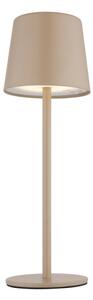Globo 58482S-LED Stm. ven. nab. dot. stolní lampa VAN. 12W/5V 2200mAh IP44 krém