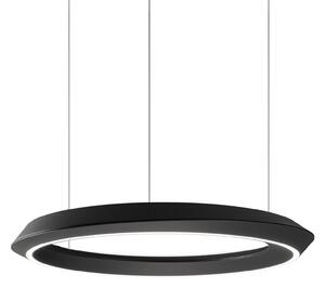Lodes 19921 2030 Tidal, kulaté závěsné svítidlo LED 33W 3000K, matná černá/bílá, průměr 60cm, TRIAC