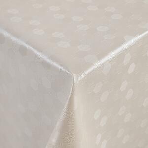 PVC ubrus Drobné krémové hexagony PV-181 - metráž š. 140 cm