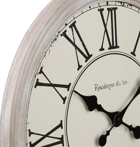 DekorStyle Nástěnné hodiny Pavlana 48 cm béžový