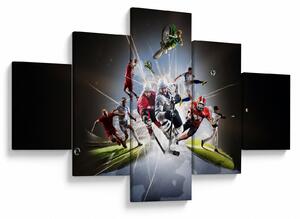 Obraz - Sportovci (125x70 cm)