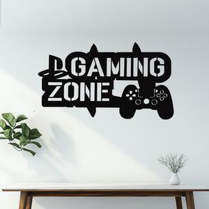 Dřevo života | Dřevěná dekorace GAMING ZONE | Rozměry (cm): 40x23 | Zvolte barvu dekoru: Černá