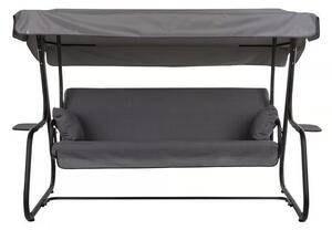 Zahradní houpačka Vita Black Edition s bočními stolky H024-07PB PATIO 448847