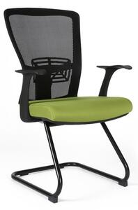 OfficePro Jednací židle THEMIS MEETING, zelená