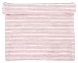 Bavlněný běhoun Alessia Pale Pink 140 × 45 cm