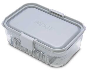 Svačinový box Packit Mod Lunch Bento Box Barva: šedá