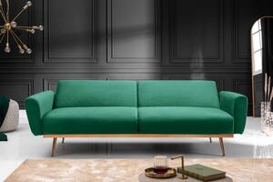 Pohovka BELLEZZA 210 CM smaragdově zelená rozkládací Nábytek | Obývací pokoj | Sedací soupravy a pohovky | Pohovky | Všechny pohovky