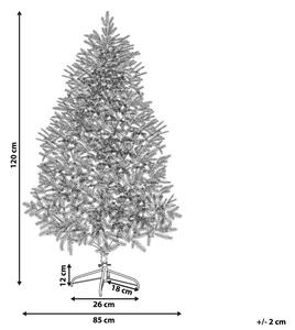Umělý vánoční stromek 120 cm FORRE (bílá). 1023178