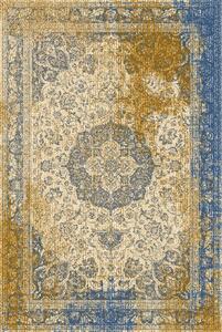Vlněný kusový koberec Agnella Isfahan Okutan Zlatý Rozměr: 160x240 cm