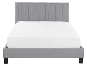 Manželská postel 140 cm PARASO (světle šedá) (s roštem). 1026667