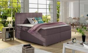 ZETKA ALICIE 180x200 moderní boxspring postel s úložným prostorem fialová 180 x 126 x 205 cm