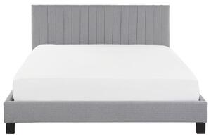 Manželská postel 180 cm PARASO (světle šedá) (s roštem). 1026671