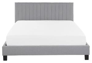 Manželská postel 160 cm PARASO (světle šedá) (s roštem). 1026669