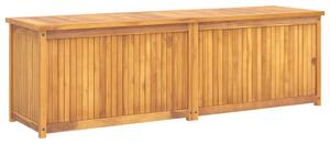 Zahradní box 175 x 50 x 55 cm masivní teakové dřevo 318734