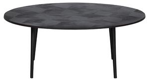 Kalu konferenční stolek hnědo-černý 100 cm