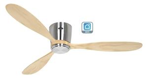 CasaFan 313287W Eco Plano Wood WiFi, přírodní dřevo, stropní ventilátor