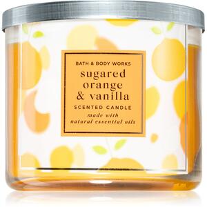 Bath & Body Works Sugared Orange Vanilla vonná svíčka 411 g