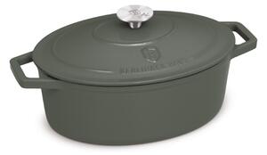 Pekáč litinový s poklicí 32 cm Matte Green Collection