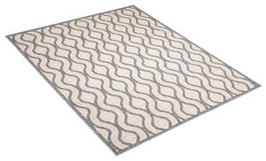 Makro Abra Kusový koberec Sisalový CANSAS FG81A Geometrický moderní krémový Rozměr: 60x100 cm