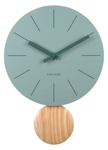 Designové kyvadlové hodiny 5967GR Karlsson 41cm