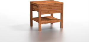 Noční stolek Lonzo z masivního dřeva