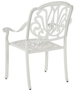 Set 4 ks. zahradních židlí Aneco (bílá). 1035749