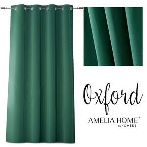Závěs AmeliaHome Oxford tmavě zelený