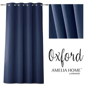 Závěs AmeliaHome Oxford tmavě modrý