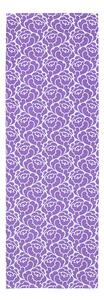 Tegatex Bavlněný ubrus s fialovými květy 40*120 cm