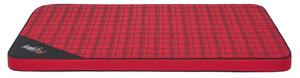 HobbyDog Matrace pro psa Light - červená kostka VELIKOST: M - 80 x 54 x 3,5 cm