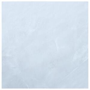 VidaXL Samolepící podlahové desky 5,11 m² PVC bílý mramor