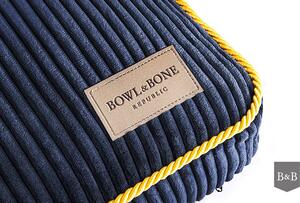 Bowl&Bone Republic Luxusní pelíšek pro psa Deco Szafir VELIKOST: S - 70 x 50 x 10cm