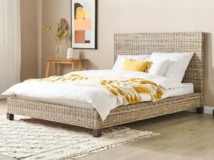 Manželská postel 160 cm Syrma (přírodní) (s roštem). 1075725
