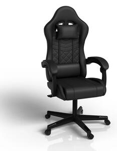 Juskys Kancelářská židle HyperSeat - černá