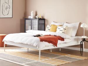Manželská postel 180 cm Victoire (bílá) (s roštem). 1076356