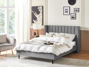 Manželská postel 140 cm Vue (šedá) (s roštem). 1076451