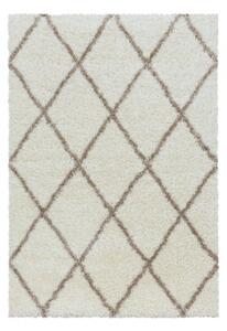 Kusový koberec Alvor shaggy 3401 cream 60 x 110 cm 60 x 110 cm