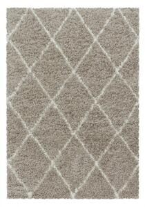Kusový koberec Alvor shaggy 3401 beige 60 x 110 cm 60 x 110 cm