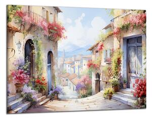 Obraz na plátně Romantická ulice