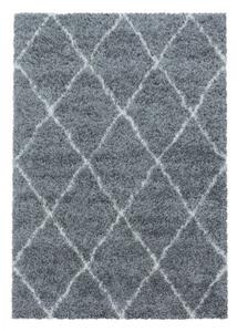 Kusový koberec Alvor shaggy 3401 grey 60 x 110 cm 60 x 110 cm