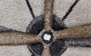 SINTELON Kusový koberec VEGAS KIDS 05/SBE BARVA: Béžová, ROZMĚR: 120x170 cm