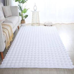 Ayyildiz Kusový koberec AMBIANCE 5110, Bílá Rozměr koberce: 80 x 150 cm