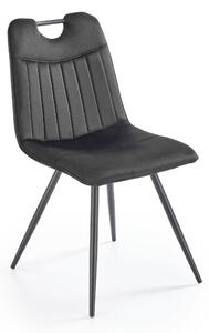 Černá jídelní židle K521
